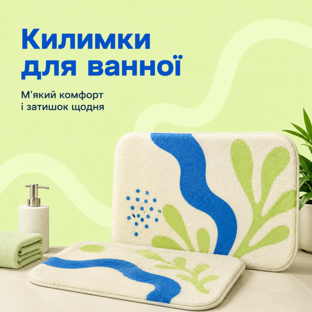 baner 3 килимки для ваної