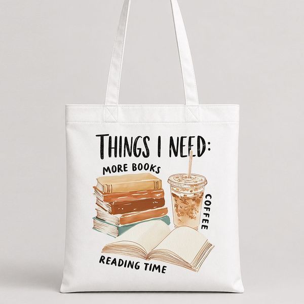 &laquo;Things I need&raquo; &mdash; текстильна еко-сумка Market (шопер) з авторським оформленням, 38&times;40 см KOTC_26L021 фото