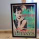 Постер в рамке A3 с надписью &laquo;Breakfast at Tiffany`s&raquo;, 30&times;42 см MT3_21L007_BL фото 1