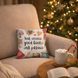 Декоративна подушка з тканини Soft з принтом &laquo;Hot cocoa good books soft pillows&raquo;, 30&times;30 см 3P_22NG057 фото 1