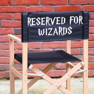 Садовий розкладний стілець Reserved for wizards з принтом &laquo;Садовий розкладний стілець Reserved for wizards&raquo;, 58&times;50&times;88 см STS_25J020 фото