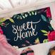 Придверний килимок з принтом з принтом &laquo;Sweet home&raquo; з декоративним друком, 45&times;75&times;0.4 см KOV_20S008 фото 1