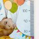 Дитячий настінний ростомір з принтом &laquo;Цирк&raquo;, 37&times;126 см RST_23A001 фото 5