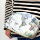 Жіноча сумка через плече Coquette &laquo;Карта&raquo; &mdash; авторське оформлення на блискавці, 18&times;14 см COQ_21M006_SBR фото 1