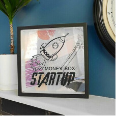 Дерев'яна скарбничка для грошей Startup