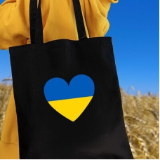 Еко сумка Market (шопер)  З Україною в серці