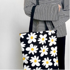 Сумка жіноча тканинна Ромашки