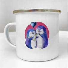 Чашка металева Camper  Коли одне серце на двох