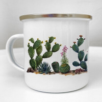 Чашка металева Camper Спека і кактуси