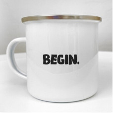 Чашка металева Camper Begin.