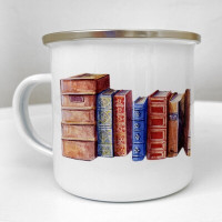 Чашка металева Camper Книги