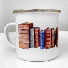 Чашка металева Camper Книги