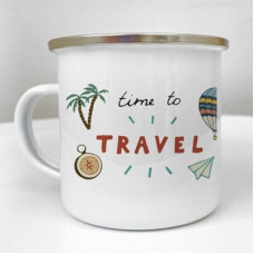 Чашка металева Camper Time to travel