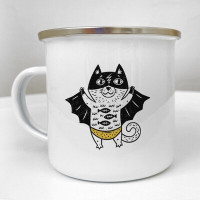 Чашка металева Camper Super Hero