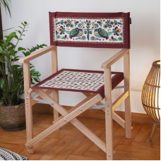 Садовий розкладний стілець Косівський візерунок