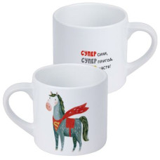 Чашка маленька Супер сили, супер пригод, супер щастя!