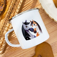 Чашка металева Camper Дякую, що терпиш усі мої коники