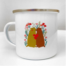 Чашка металева Camper Коли одне серце на двох