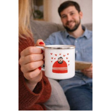 Чашка металева Camper Цей мужчина тільки мій