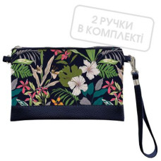 Клатч через плече Екзотичні квіти